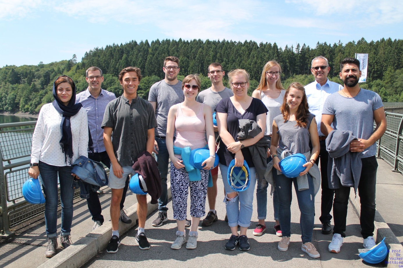 Exkursion von StudentInnen der Ruhr-Universität Bochum im Juli 2017